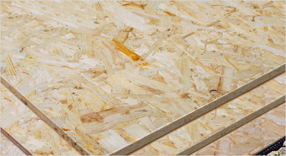 O.S.B. (Oriented Strand Board)